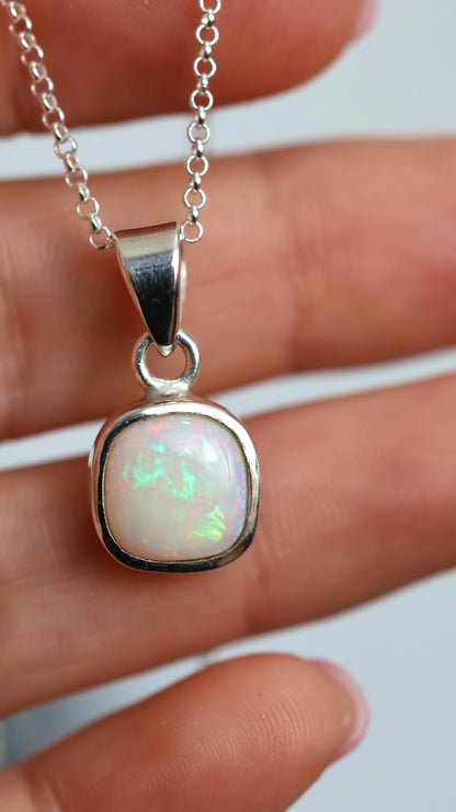 Solis - Solid Opal pendant