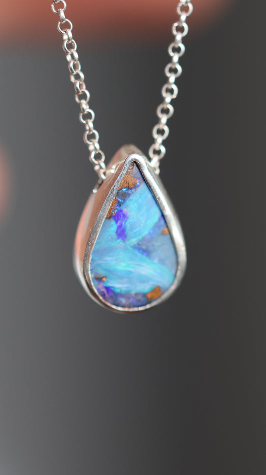 Boulder Opal Necklace