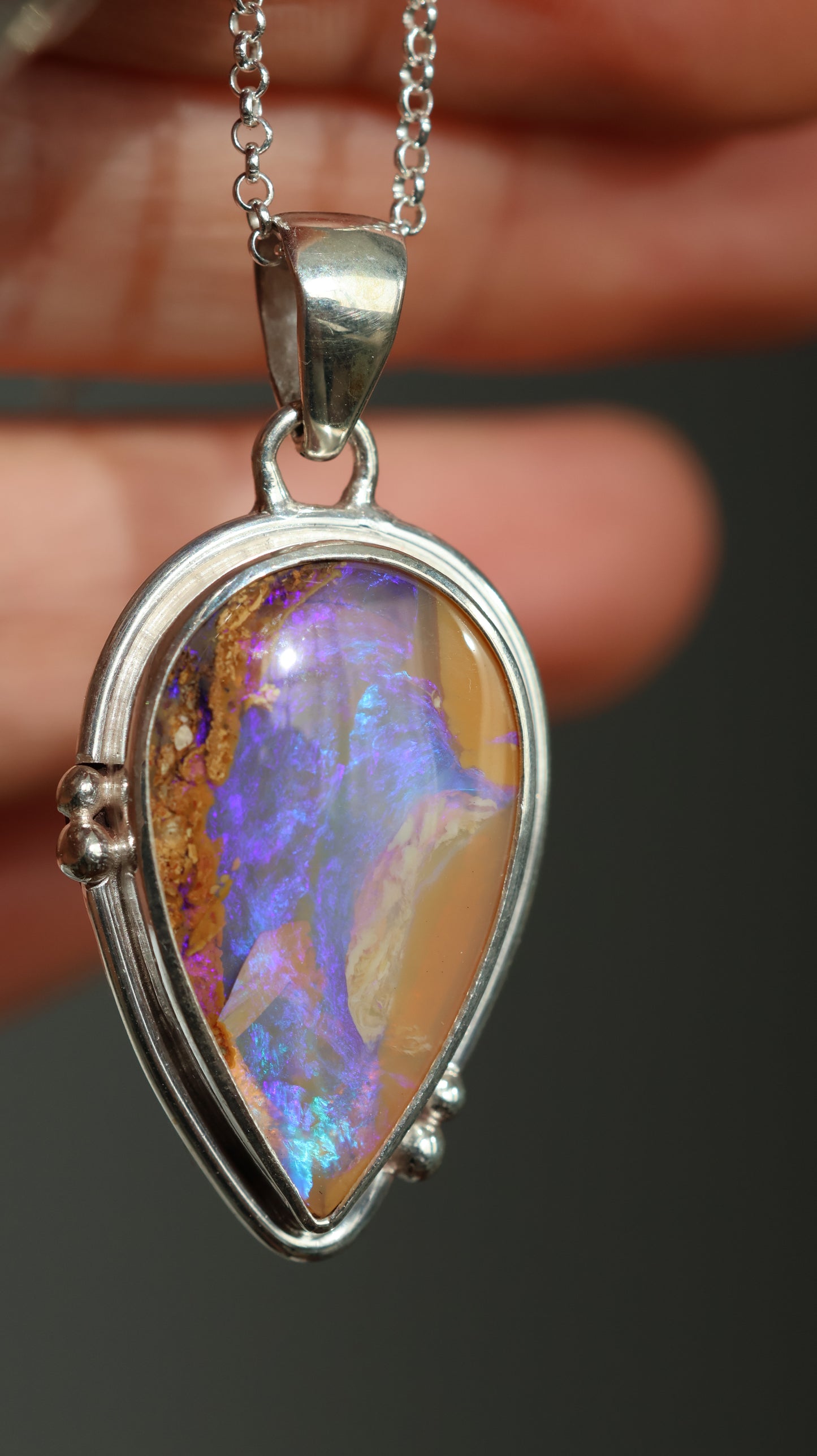 Elara Opal Pendant