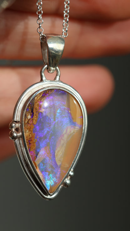 Elara Opal Pendant