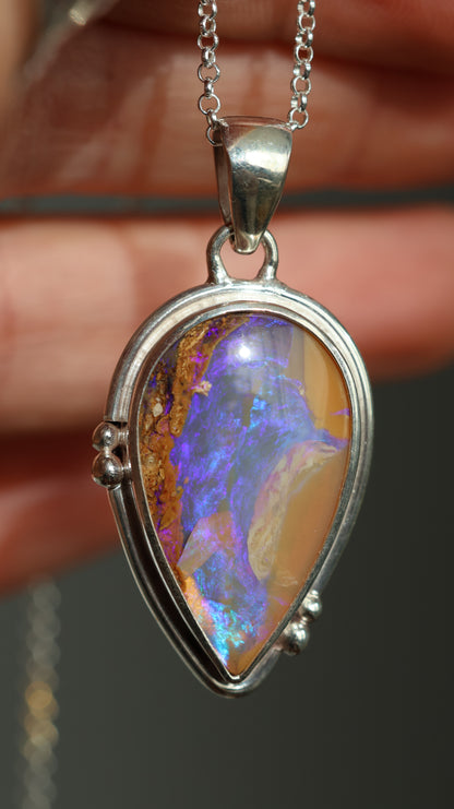 Elara Opal Pendant