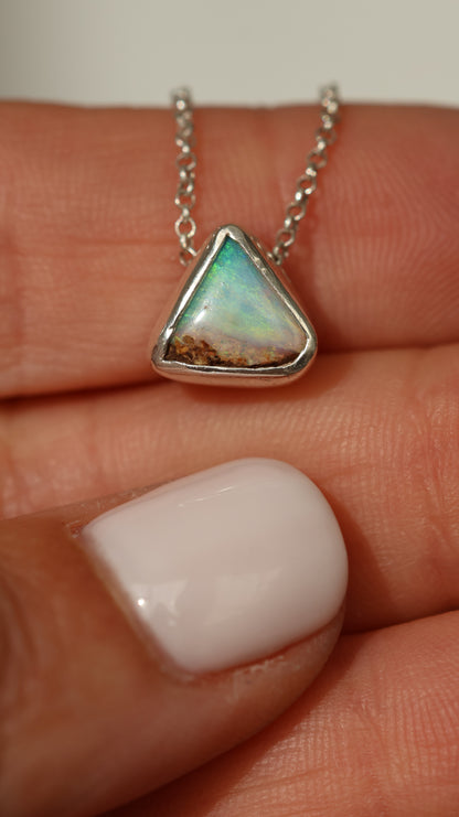 Solid Opal Necklace