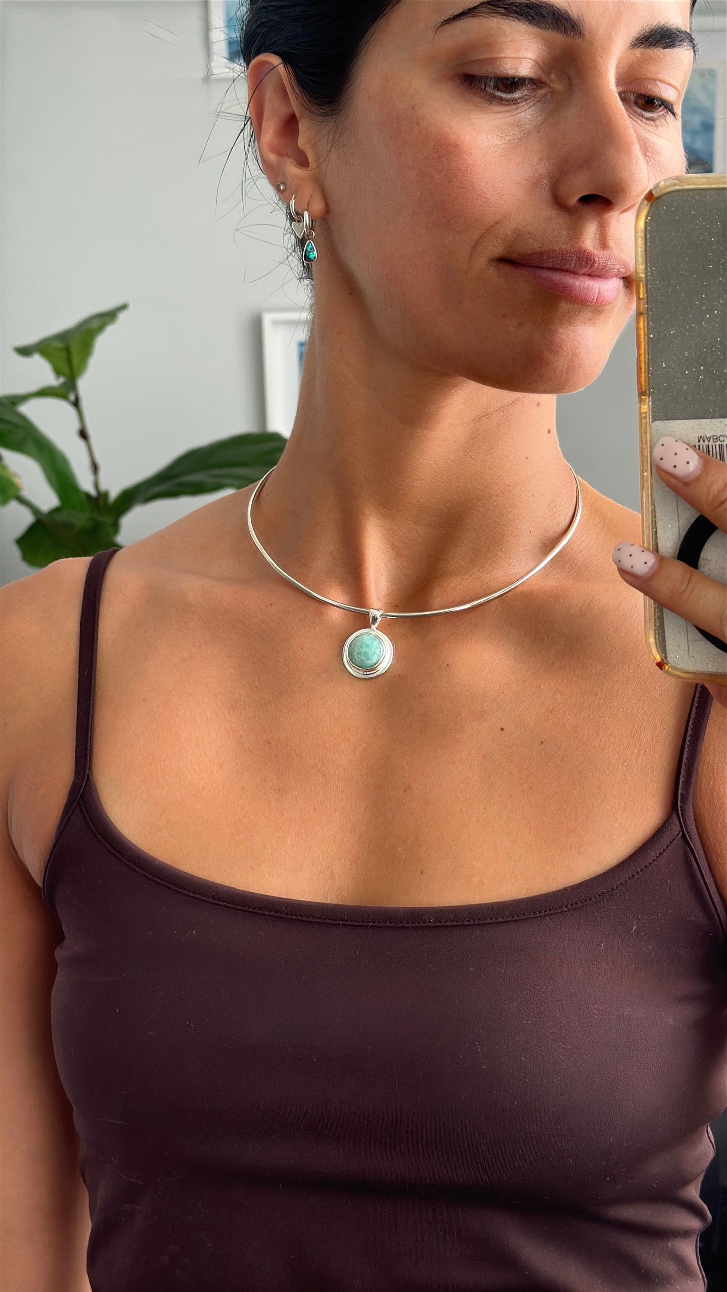 Amazonite Pendant