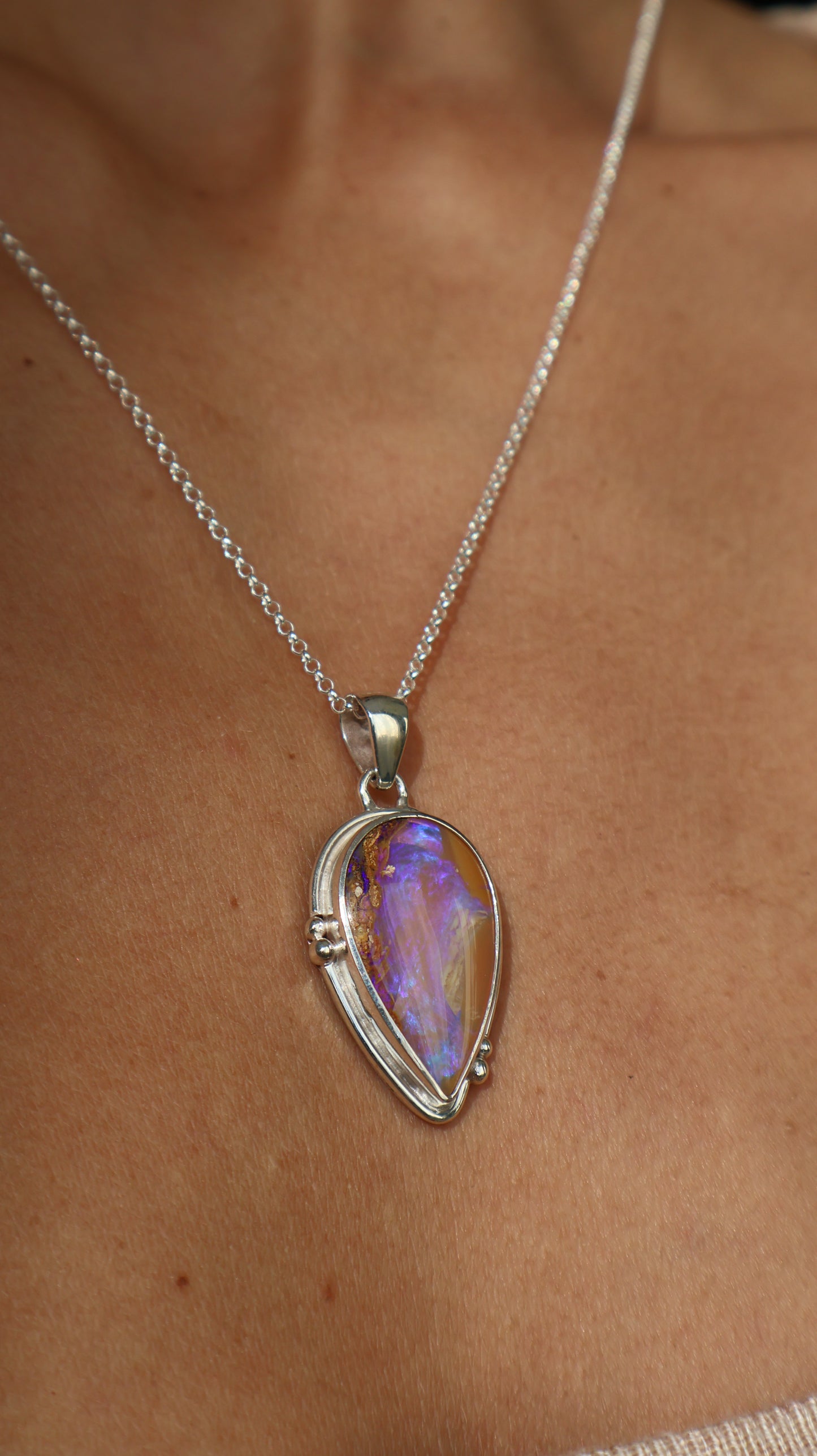 Elara Opal Pendant