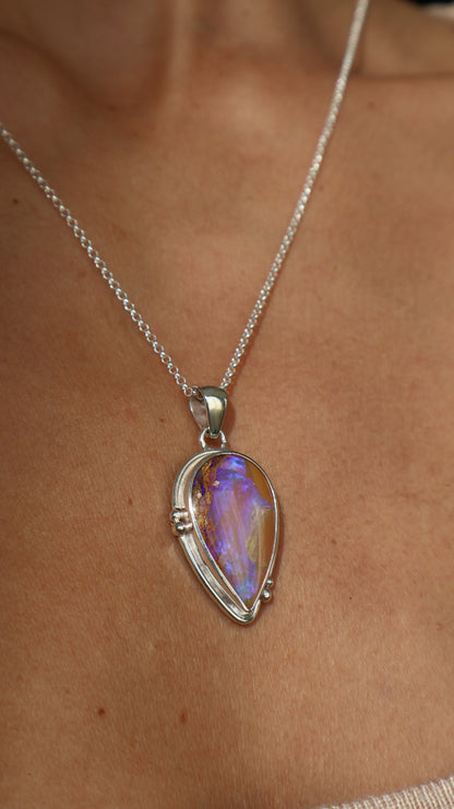Elara Opal Pendant