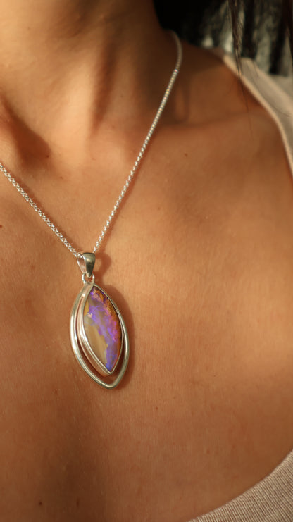 Zaria Opal Pendant
