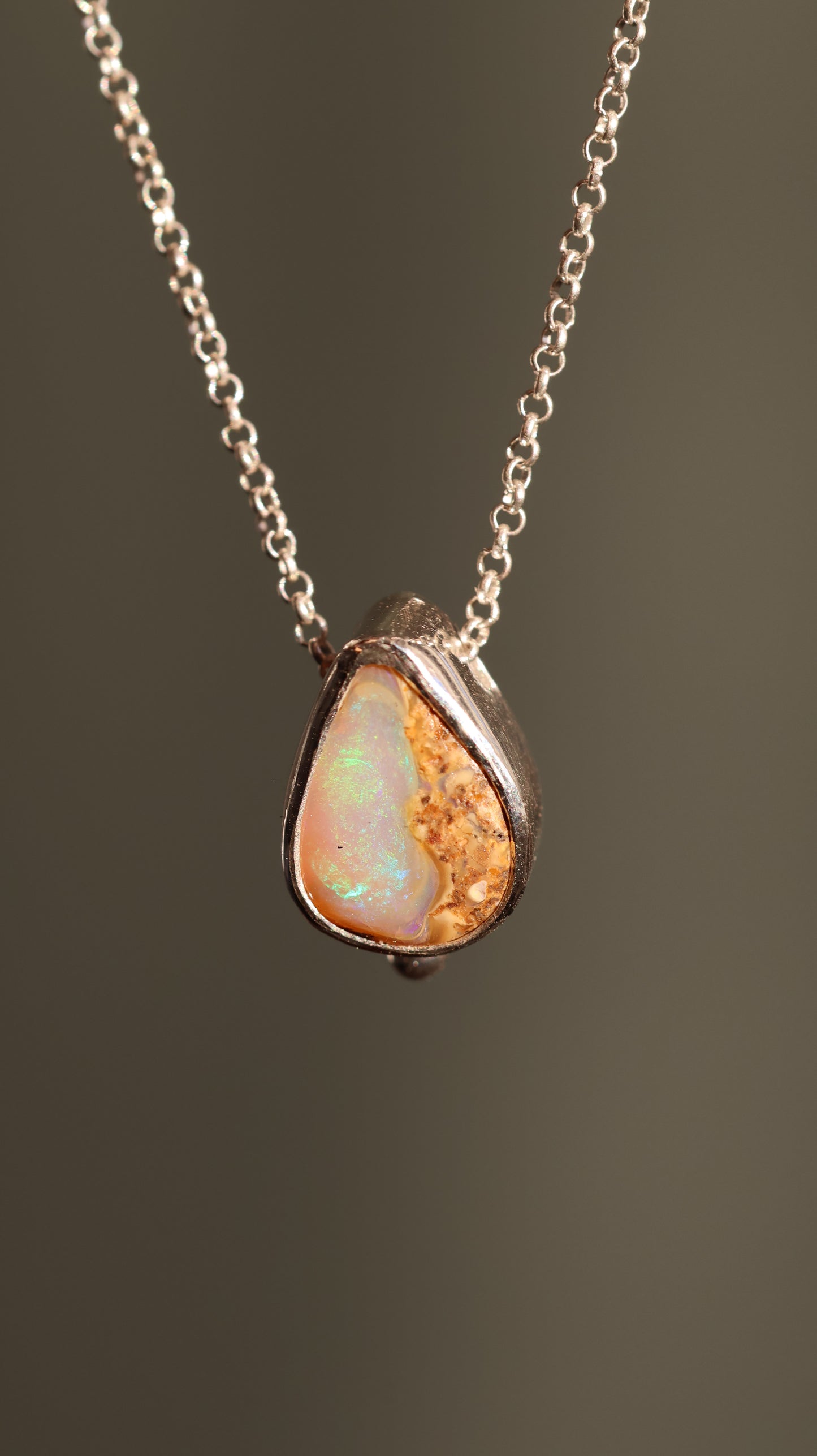 Boulder Opal Necklace