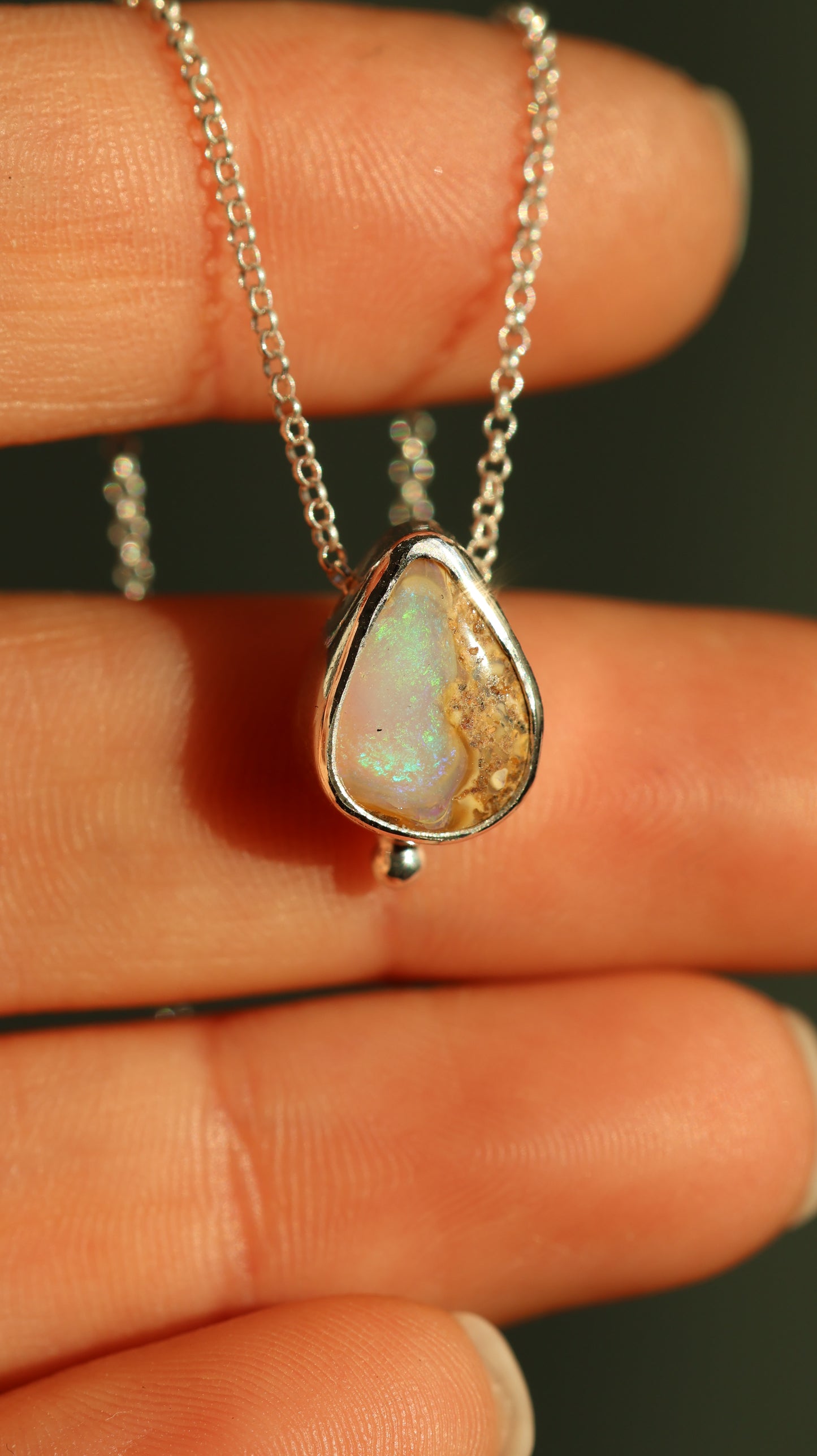Boulder Opal Necklace