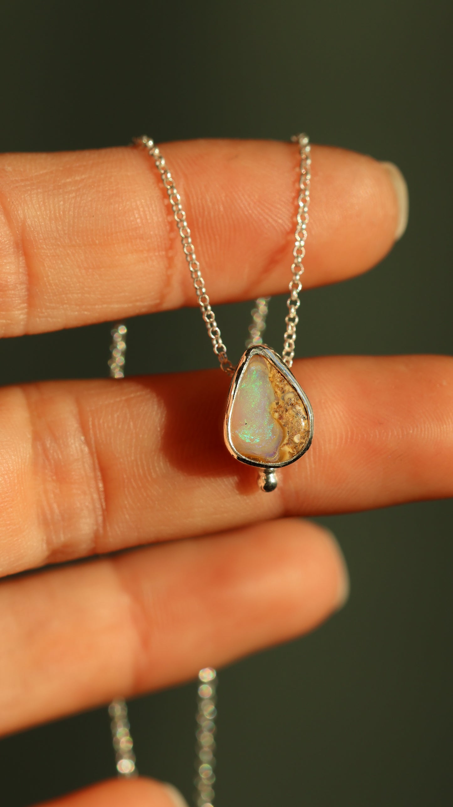 Boulder Opal Necklace