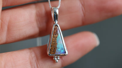 Boulder Opal Pendant