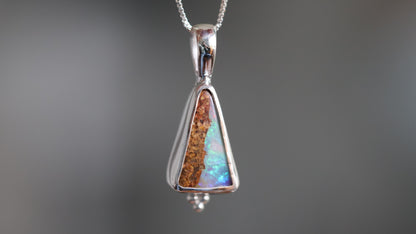 Boulder Opal Pendant