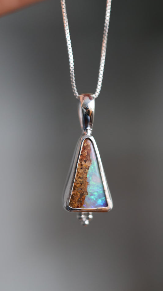 Boulder Opal Pendant