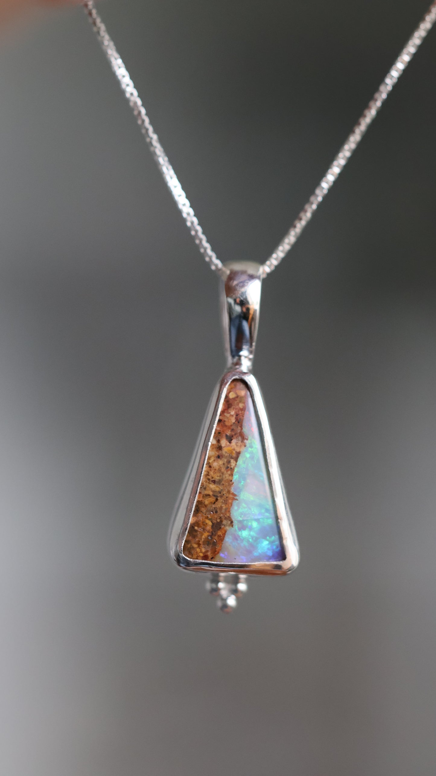 Boulder Opal Pendant