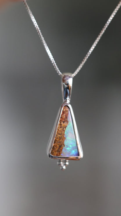 Boulder Opal Pendant