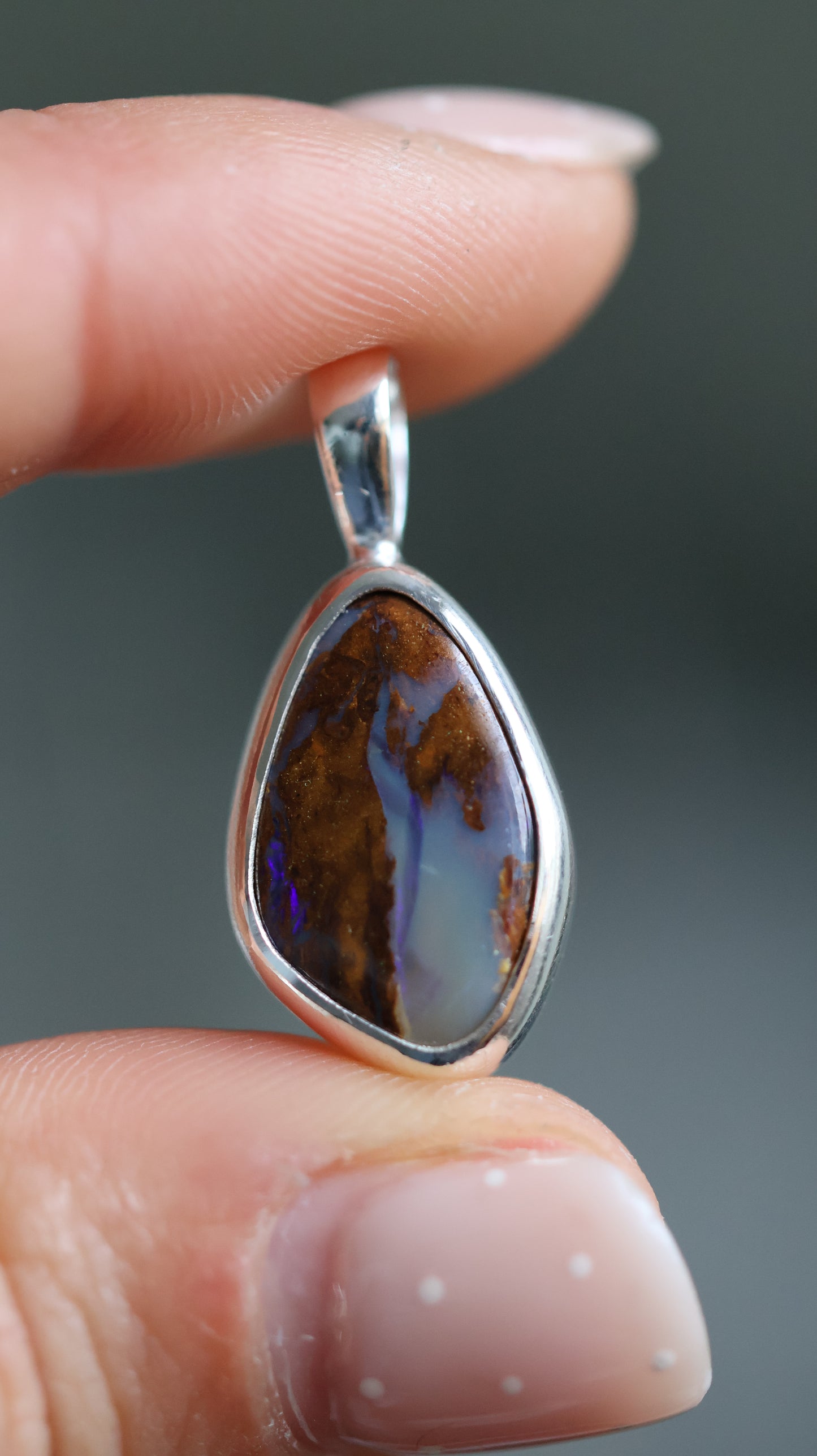 Boulder Opal Pendant