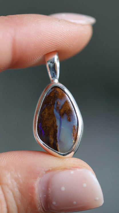Boulder Opal Pendant