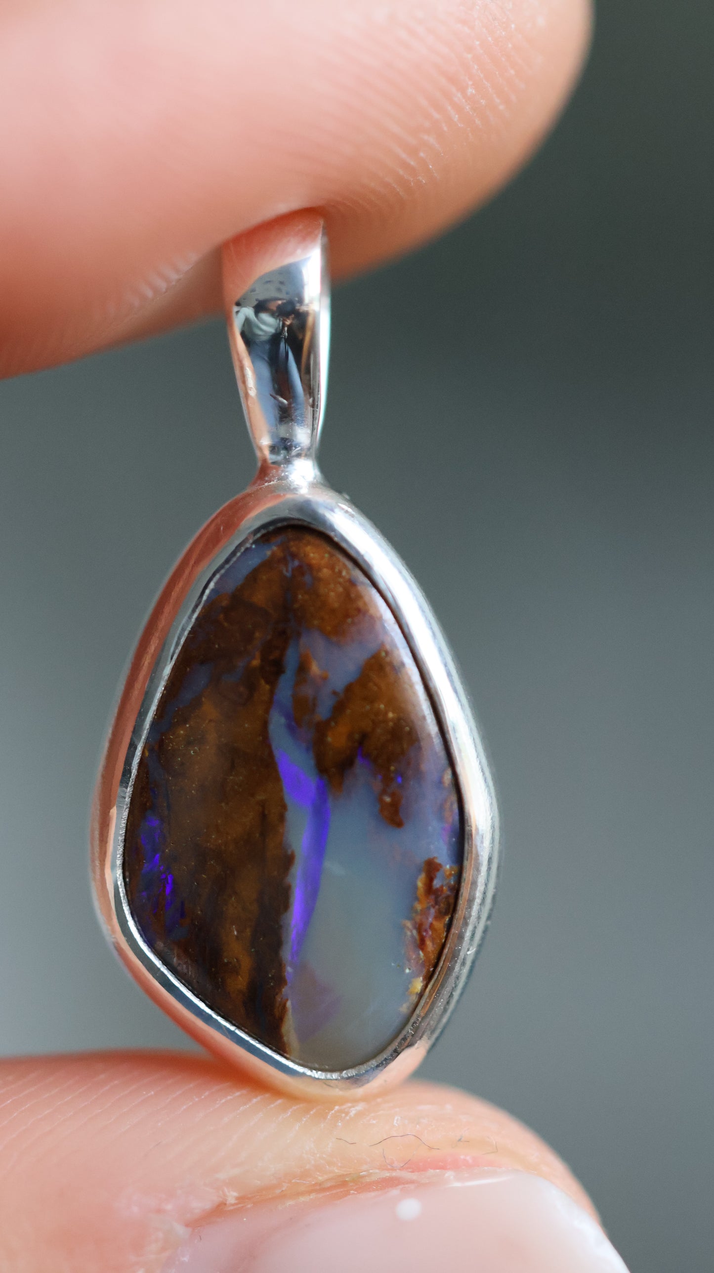 Boulder Opal Pendant