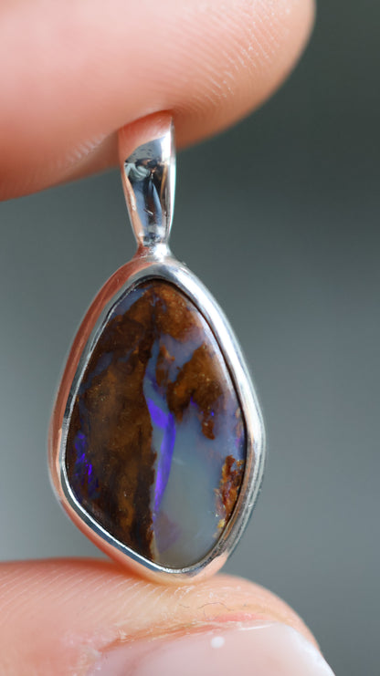 Boulder Opal Pendant