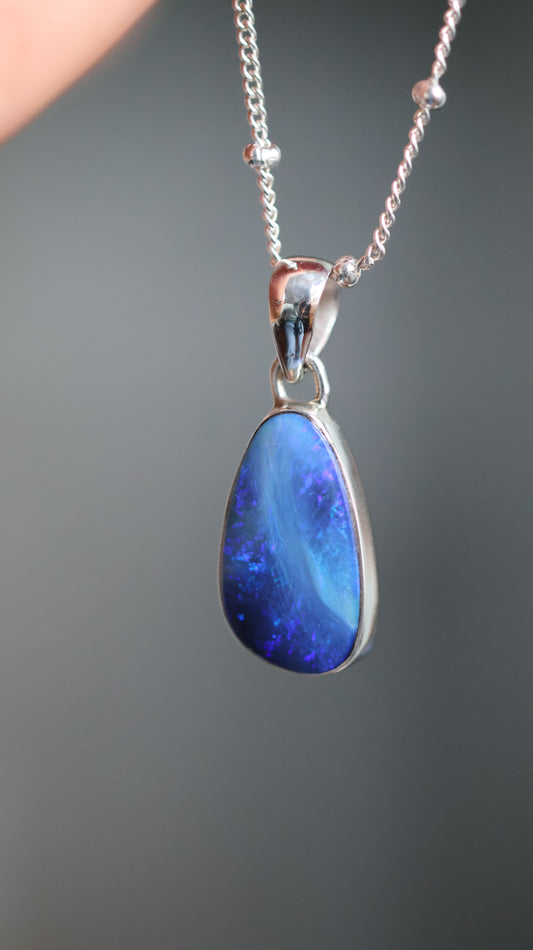 Blue Opal Pendant