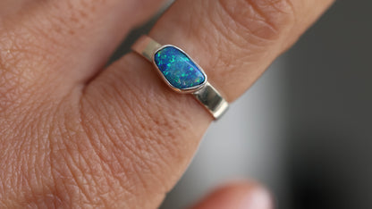 Sky Opal Ring Size 7 (O)