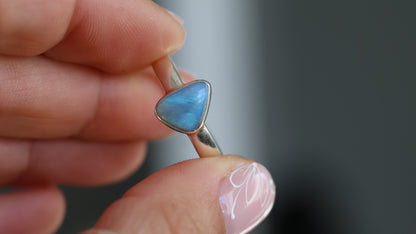 Lightning Ridge Opal Ring size 7 (N)