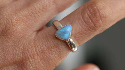 Lightning Ridge Opal Ring size 7 (N)