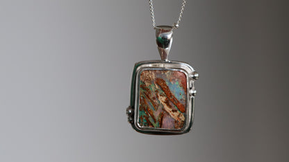 Boulder opal Pendant