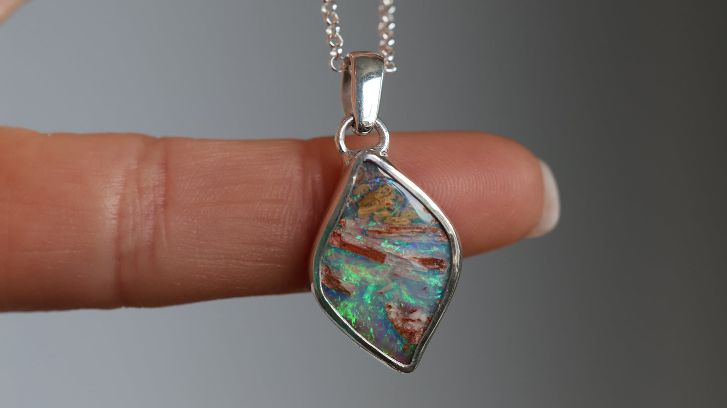 Boulder Opal Pendant