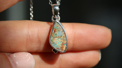 Boulder opal Pendant