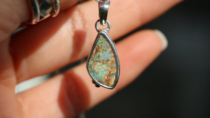 Boulder opal Pendant