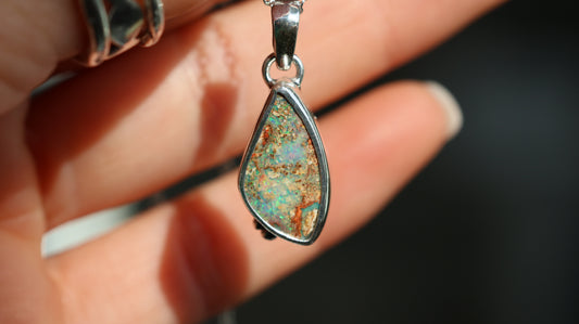 Boulder opal Pendant
