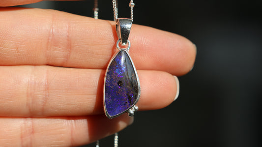 Boulder opal Pendant