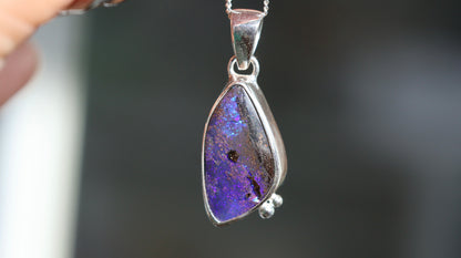 Boulder opal Pendant