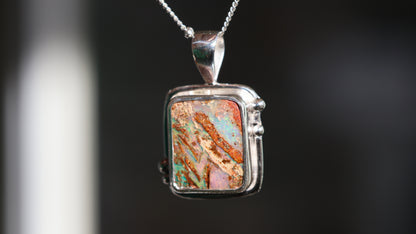 Boulder opal Pendant