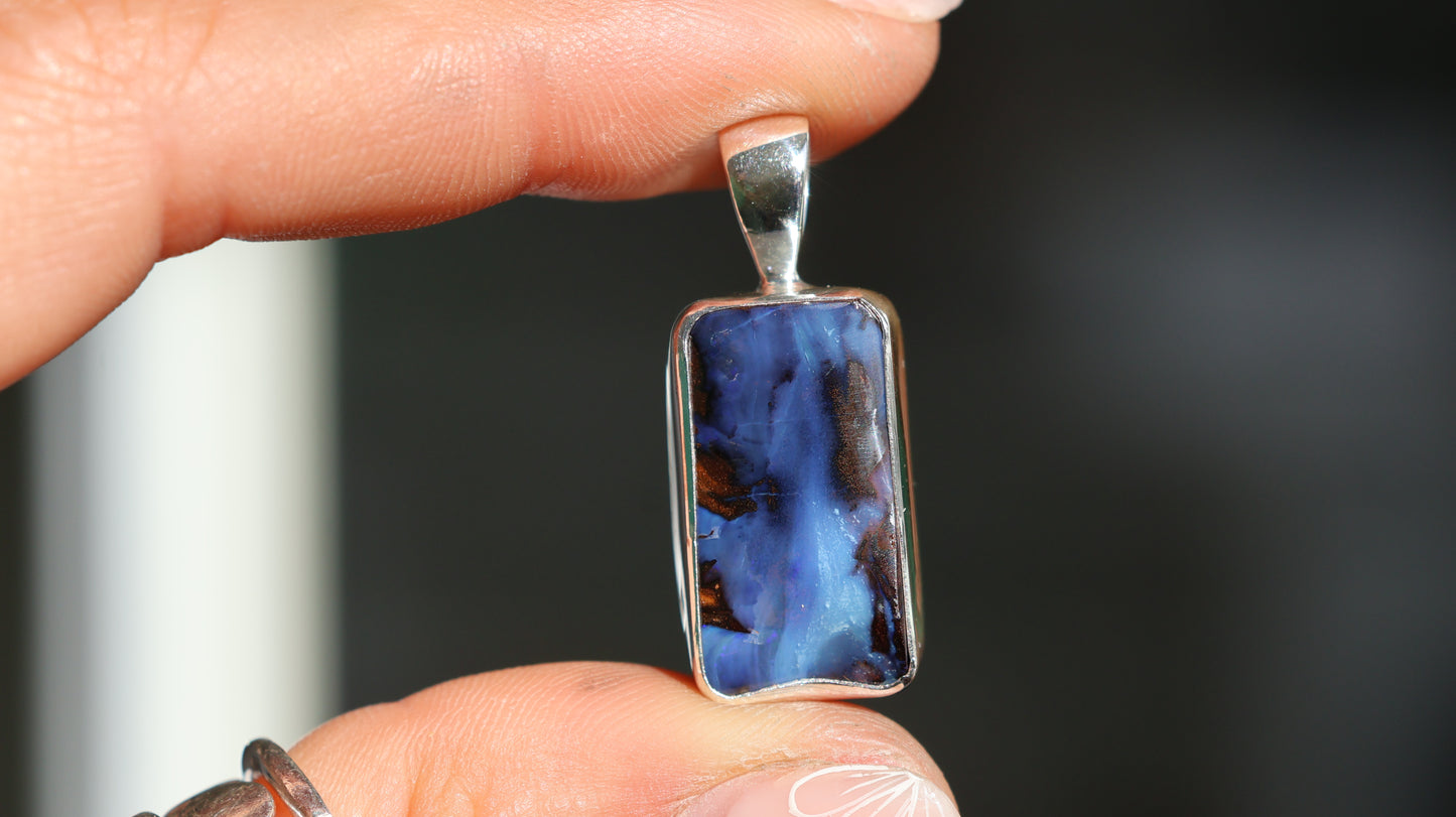 Boulder Opal Pendant