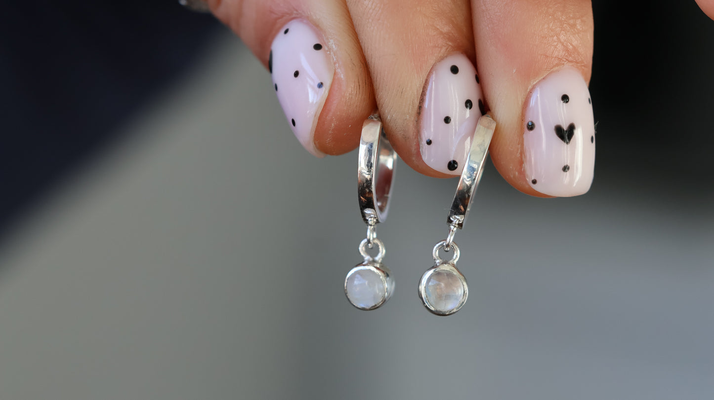 Tide Moonstone Huggies