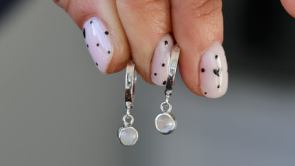 Tide Moonstone Huggies