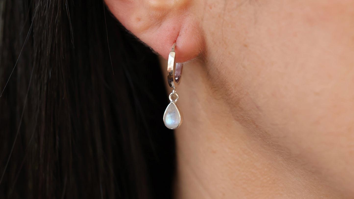 Nalu Hoops - Moonstone