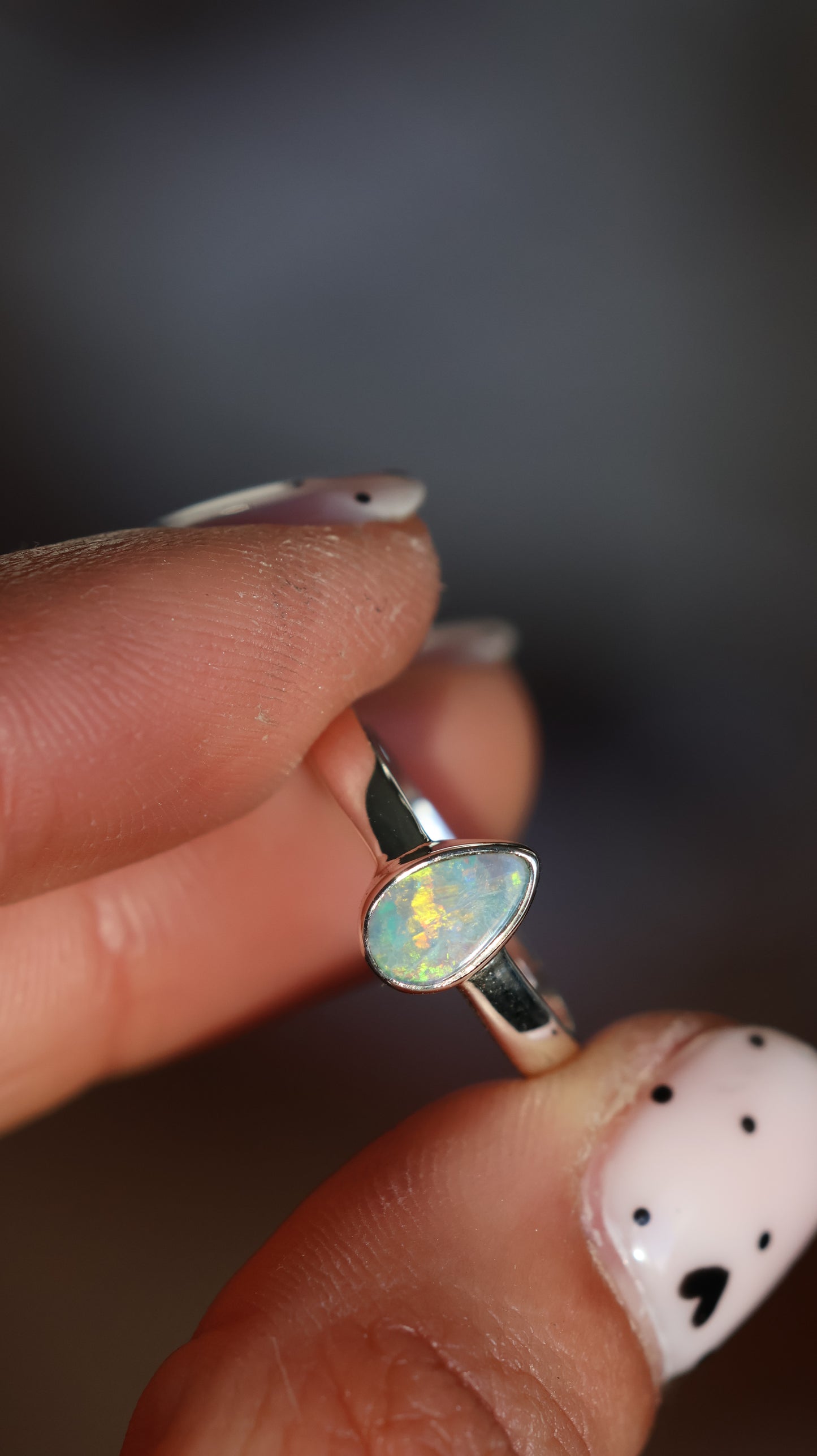 Solid Opal Ring (size 6)