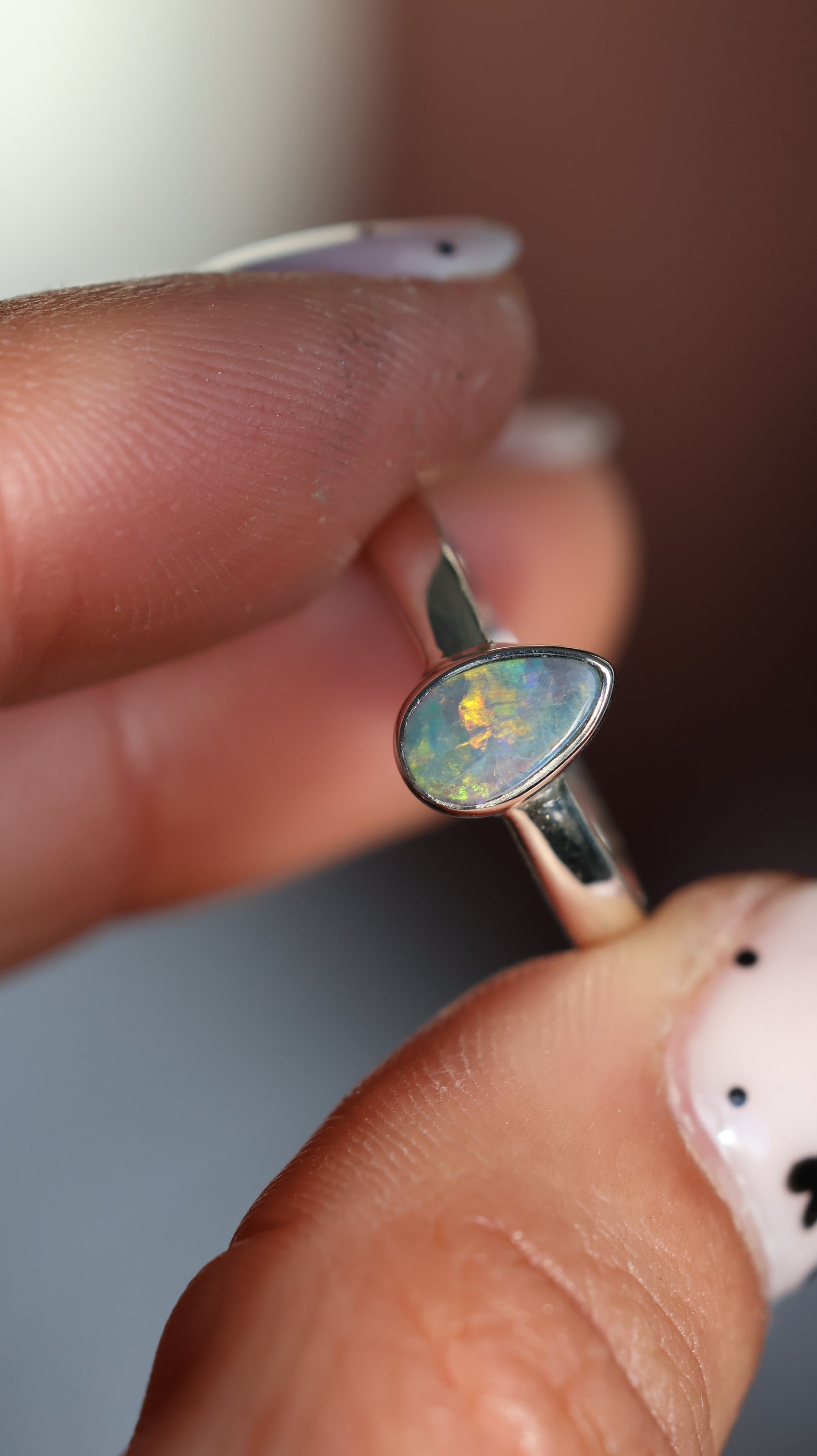 Solid Opal Ring (size 6)