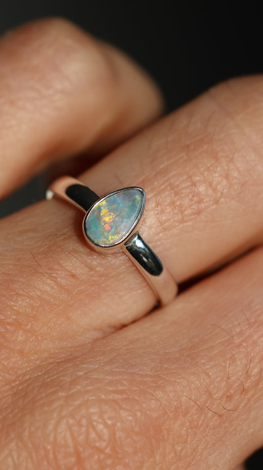 Solid Opal Ring (size 6)