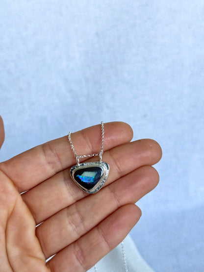 Kaia -  Boulder Opal Necklace