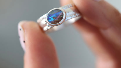 Boulder Opal Ring (size 9)
