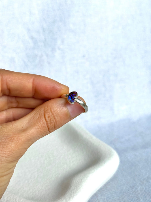 Nima Boulder Opal Ring – Size O