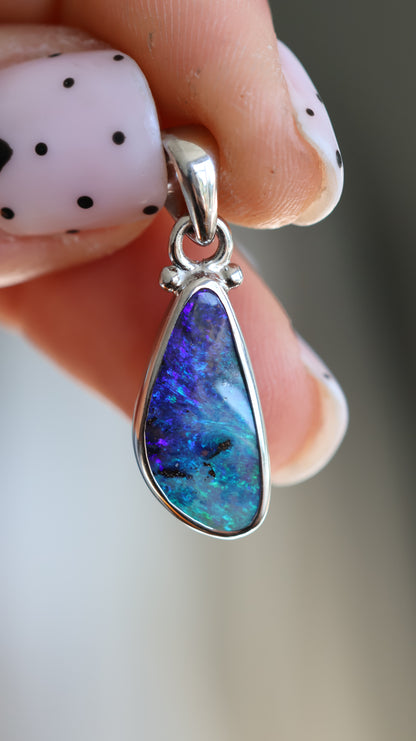 Boulder opal Pendant