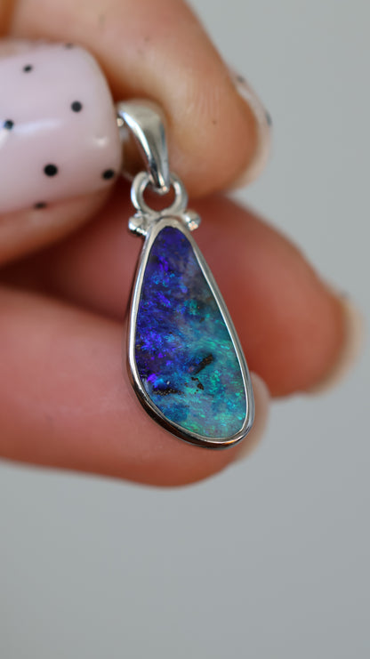 Boulder opal Pendant