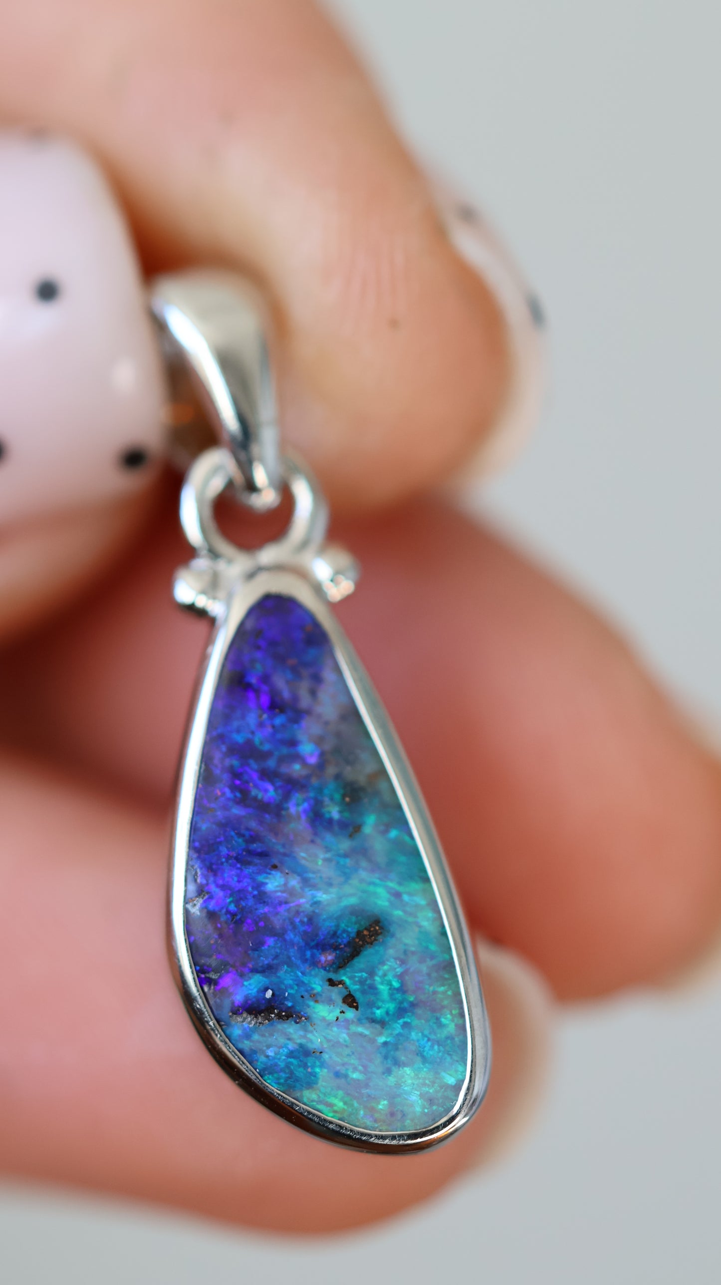 Boulder opal Pendant