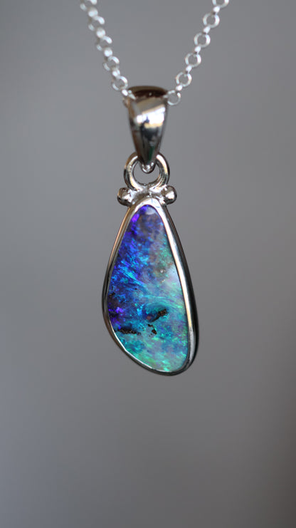 Boulder opal Pendant