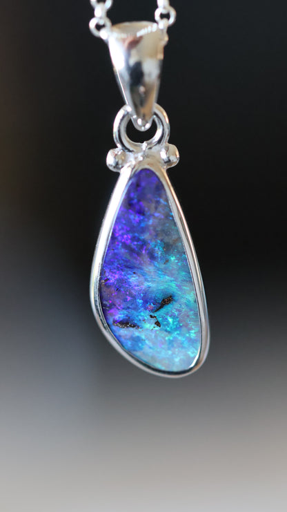 Boulder opal Pendant