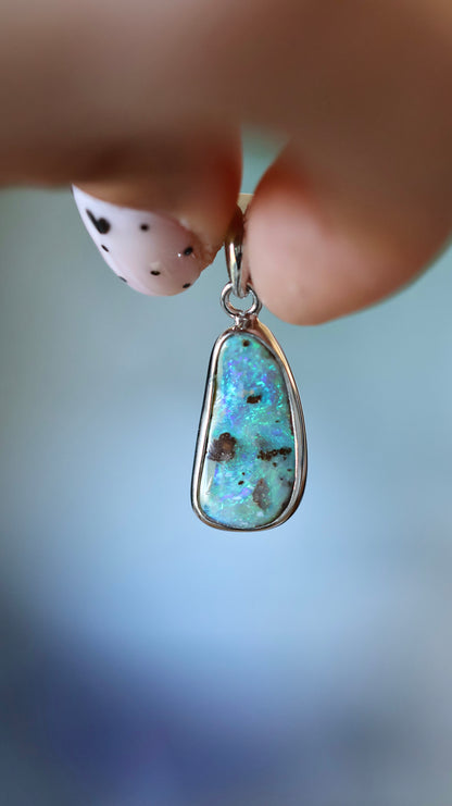Boulder Opal Pendant